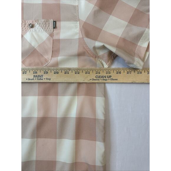 Howler Bros Button Shirt Mens XL Plaid Mesh Lining Breathable Lightweight - Picture 9 of 15